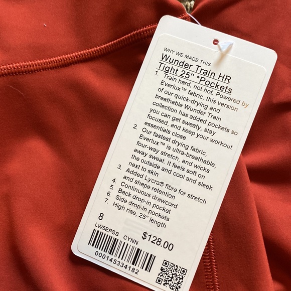 Wunder Train HR Tight 25” *Pockets - - Picture 3 of 3